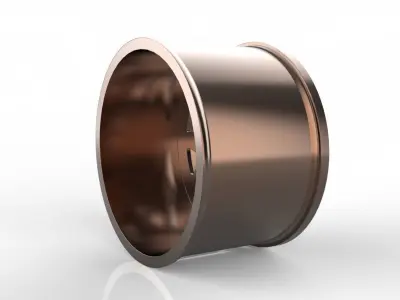 Bronze Black Rhino Stadium Wheel 3D print model