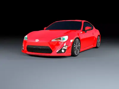 Toyota GT86 3D model