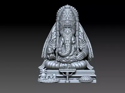 Ganesh murti 3D model
