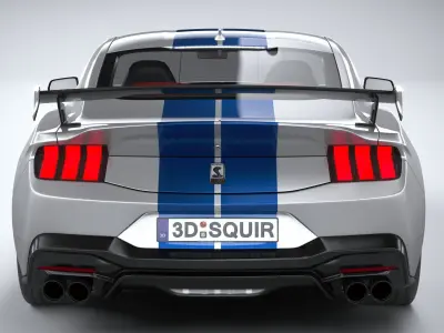 Shelby GT350 2025 3D model