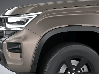 Volkswagen Amarok 2023 3D model