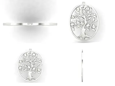 Pendant od86 3D print model