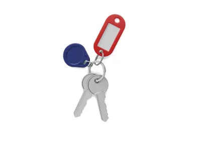 Keys and Tags 3D model