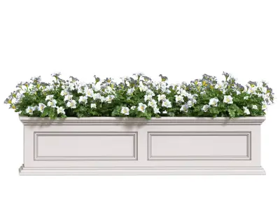 Window and Balcony Flower Box Pot 3D model order