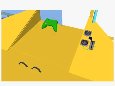 AT minivan EM 3D model