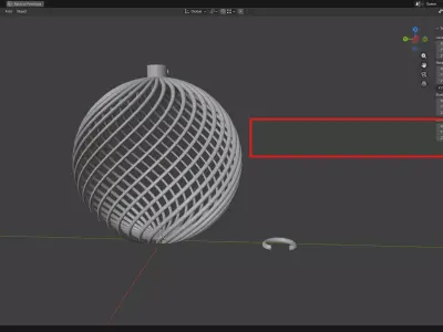 Christmas Bauble 02 3D print model