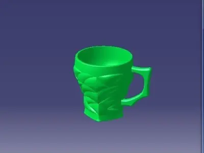 bamboo cup for printing 3D print model