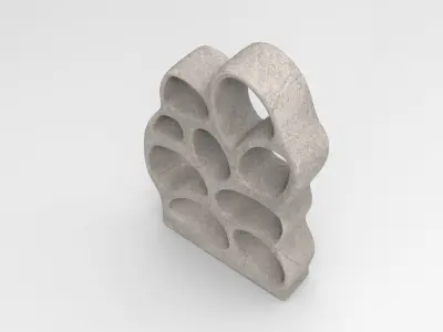 Uher Decor Low-poly 3D model