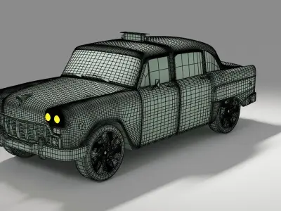 NYC Taxi car 3D model 3D model