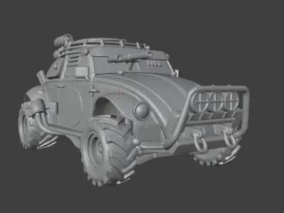 A Fight for Survival 3D model