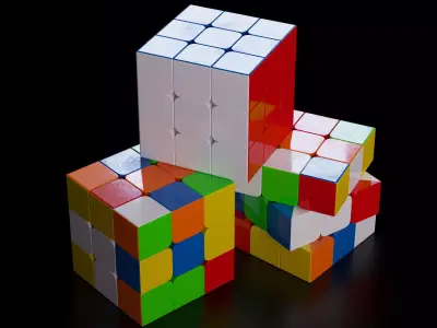 Rubiks cube 3D model