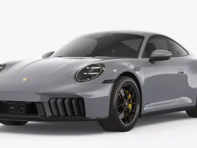 Porsche 911 Carrera GTS 2025 3D model