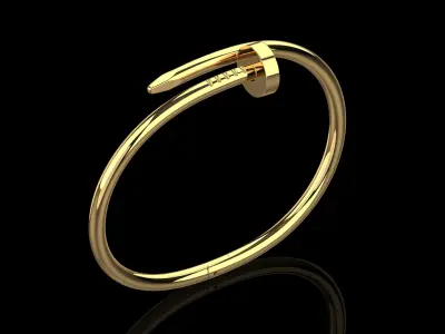 Juste un clou Bracelet 18 Size N112 3D print model