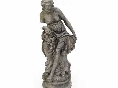 Musee statue 3D model