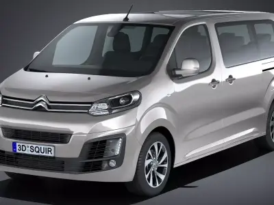 Citroen Spacetourer 2017 3D model