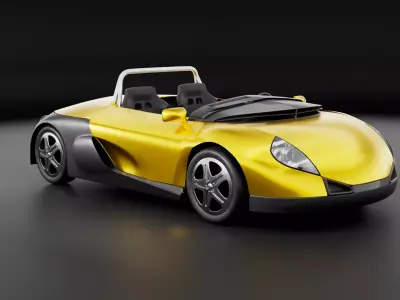 Renault spider  3D model