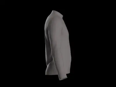Male long sleeve 3D model