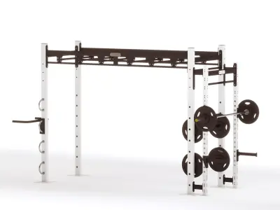 Exercise and Gym Equipment 3D model