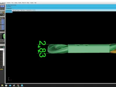 Luxury Two Tone Bracelet Link 3D Jewelry Model 3626 3D print model