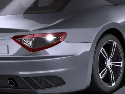 Maserati GranTurismo MC Stradale 2016 VRAY 3D model