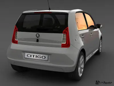 Skoda Citigo 5doors 2013 3D model