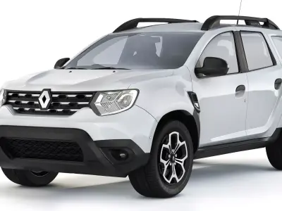 Renault Duster 2018 3D model