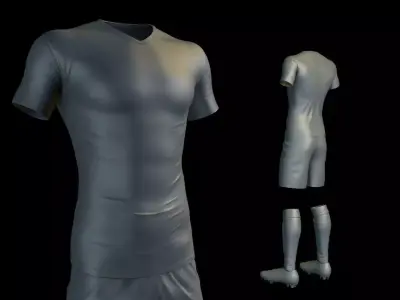 Soccer Uniform 3D model purchase
