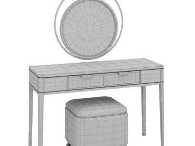 Mandalay chest of drawers 3D model