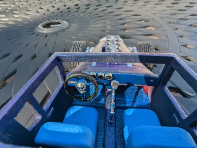 Hot Wheels Boneshaker 3D Printable car 3D print model