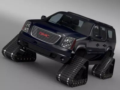 GMC Yukon XL Crawler 3D model