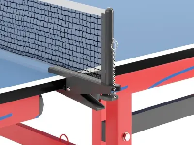 Ping-Pong-Table-3D ping pong table 3D model