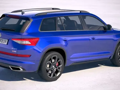 Skoda Kodiaq RS 2019 3D model