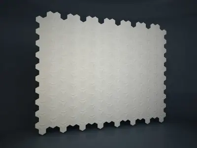 01 PUZZLE PATTERN WALL 3D model