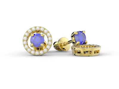 Earrings - 1 - 3D print model