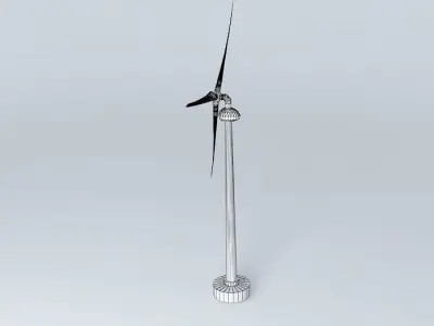 Grouse Mountain Wind Turbine Free 3D model