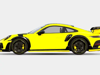 Porsche 911 Turbo S Techart GTstreet R 3D model