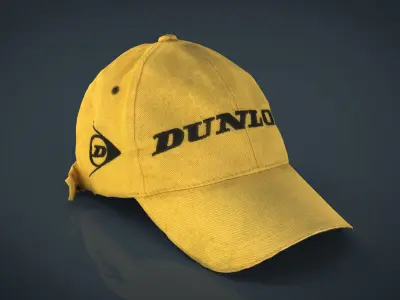 Baseball Cap Low-poly 3D model
