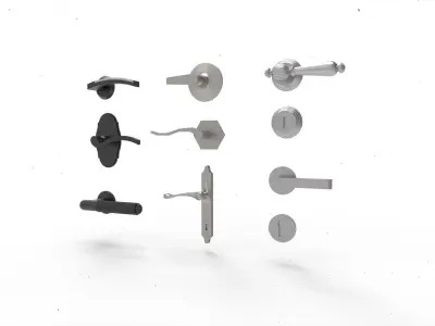 door handle 2 3D model