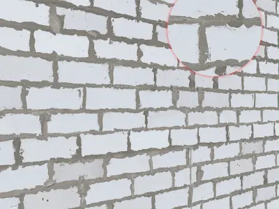 Ultra realistic Cellular concretel Scan 3D model