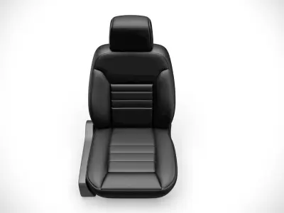 Seat v9 Low-poly 3D model