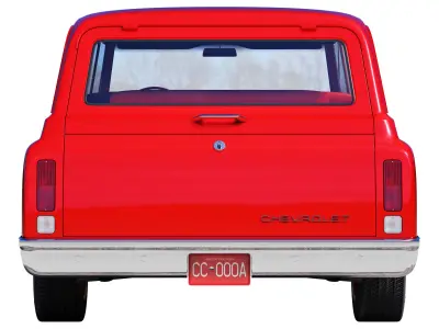 Chevrolet suburban 1967 3D model