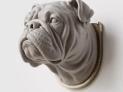 Bulldog 3D print model