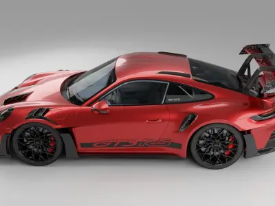 Porsche 911 GT3 RS 3D model 3D model