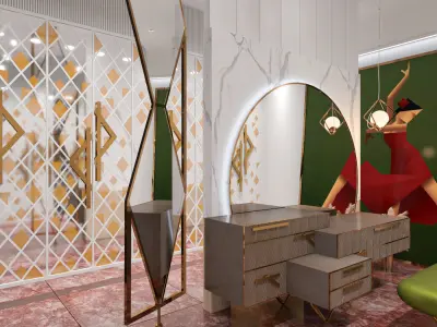 Dressing room  3D model