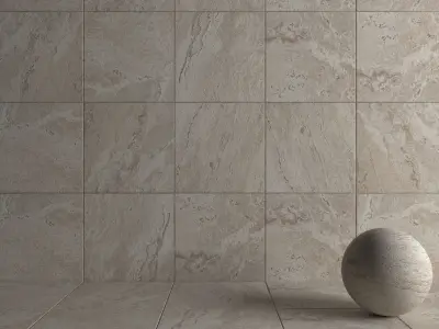 Stone Wall Tiles Antico Ivory 80x80 Set 1 Texture