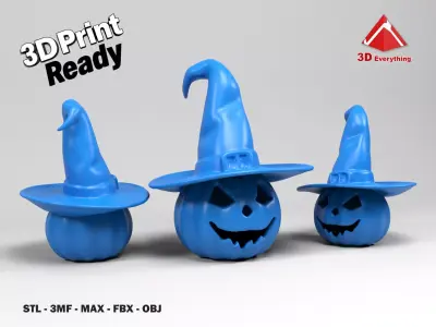 Halloween Pumpkin 3D print model