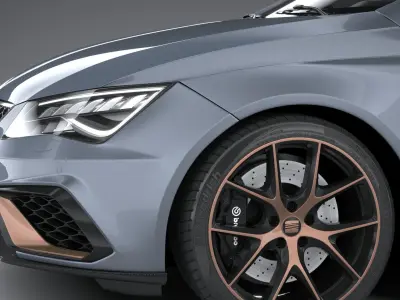 Seat Leon ST Cupra R 2019 3D model
