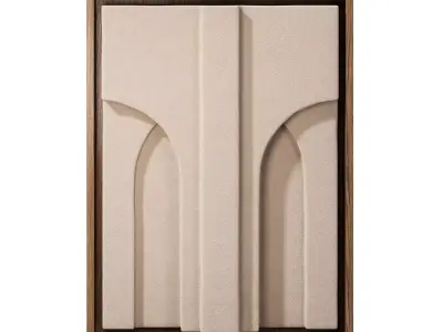 Archway Relief No 20 Artwork by Natasja Lykke 3D model