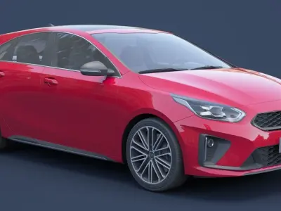 Kia Proceed 2019 3D model