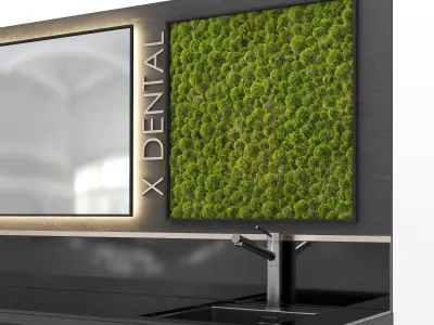 Hiworc Medical Clinic Cabinet Set 2  3D model